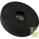 Ø 31-M4-GB, Gummierter Topfmagnet, mit Gewindebuchse