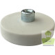 Ø 31-M4-GB, Gummierter Topfmagnet, mit Gewindebuchse