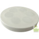 Ø 43-M5-GB, Gummierter Topfmagnet, mit Gewindebuchse