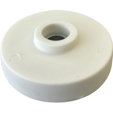 Gummierter Topfmagnet ø 22 mm