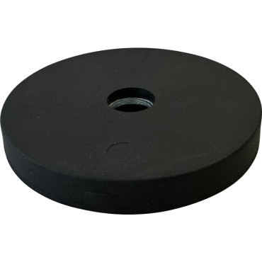 Gummierter Topfmagnet ø 66 mm