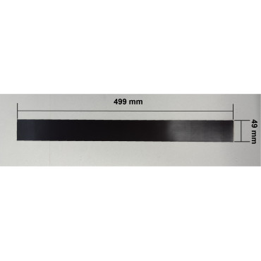 SOND* Magnetfolie selbstklebend, 49 x 499 mm