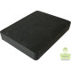 59x45-2xM5-IG, Gummierter Magnet, 2 x Innengewinde, 59 x 45 mm