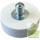 Gummierter Topfmagnet mit Aussengewinde ø 18 mm