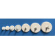 Deckenmagnet Ø 20 mm weiss