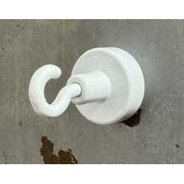Deckenmagnet Ø 16 mm weiss