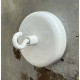  Ø 47 mm, Hakenmagnet weiss