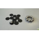 Magnethaftende & selbstklebende Kreise Ø 15 mm