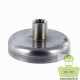 Flachtopf-Magnet INOX