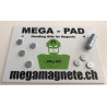 MEGA-PAD Magnet-Hilfe
